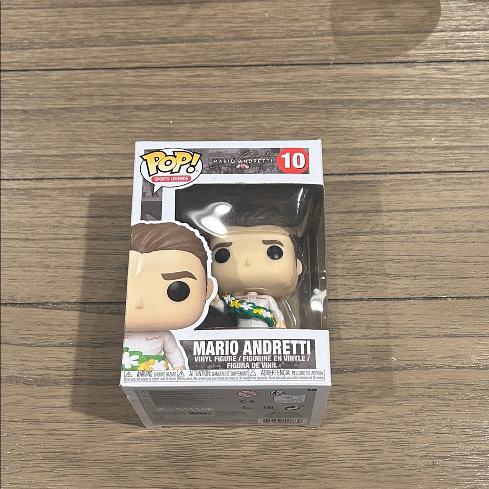 Funko Pop! Mario Andretti Vinyl Figure - Multicolor